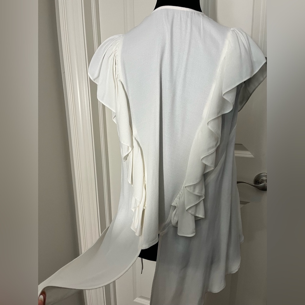 FRAME Ruffle Shirt - Picture 4 of 6